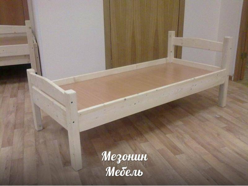 кровать детская из массива мезонин эко в Кирове