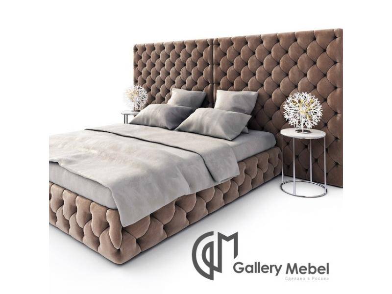 кровать с большим изголовьем letto gm 12 в Кирове