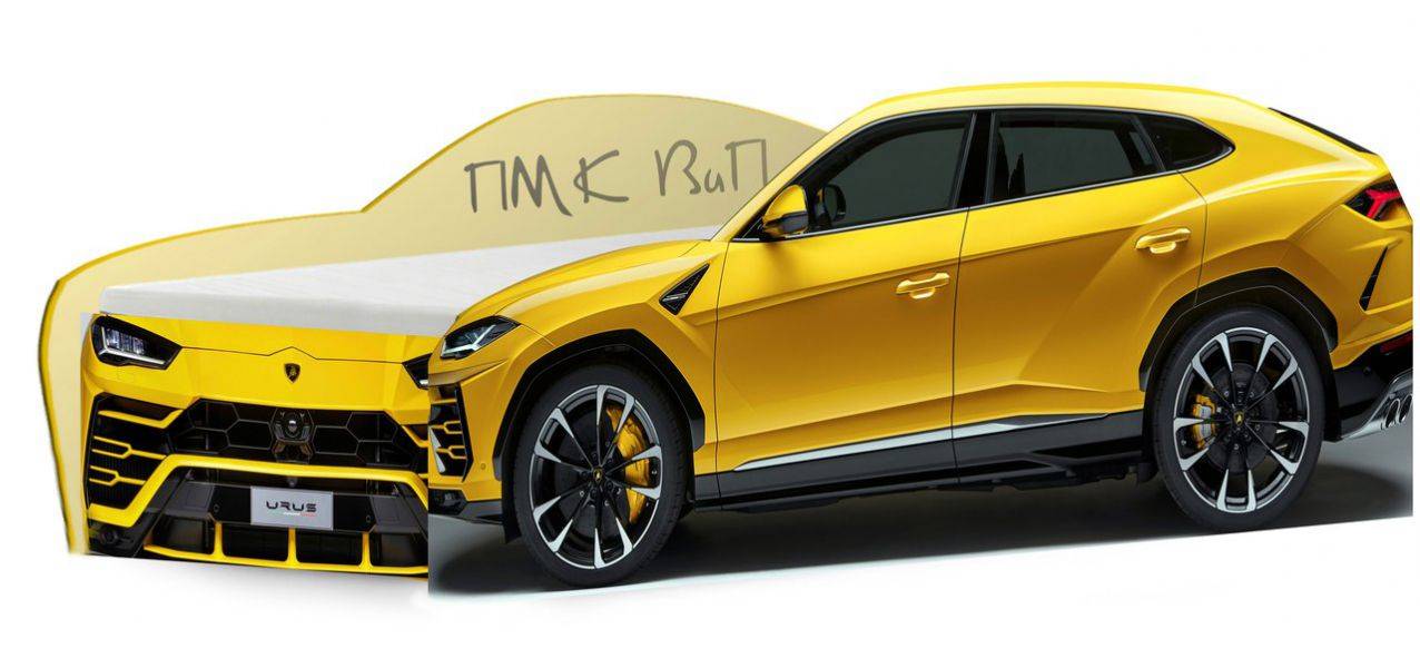 кровать-машинка lamborghini urus в Кирове