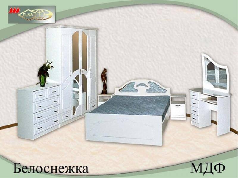 спальня белоснежка (мдф) в Кирове