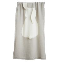 плед розовый зайка малый в Кирове