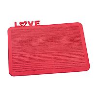 разделочная доска happy board love, красная в Кирове