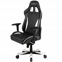 кресло геймерское dxracer king ks57 черно-белое в Кирове