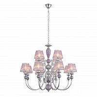 подвесная люстра st luce lilium sl175.103.12 розовая в Кирове