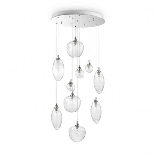 подвесная люстра ideal lux baco sp10 cromo в Кирове