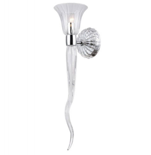 бра crystal lux linda ap1 chrome в Кирове