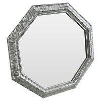 зеркало серебряное восьмиугольное с декором sparkle silver в Кирове