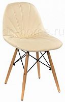 стул деревянный pp-626 бежевый (eames style) в Кирове