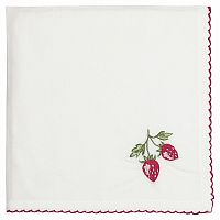 салфетка strawberry red w/embroidery в Кирове