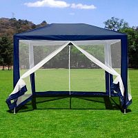 садовый шатер с сеткой лира-3 blue (2х3) в Кирове