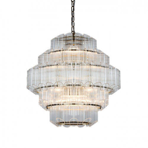 люстра vittoria 10a clear от delight collection прозрачная в Кирове