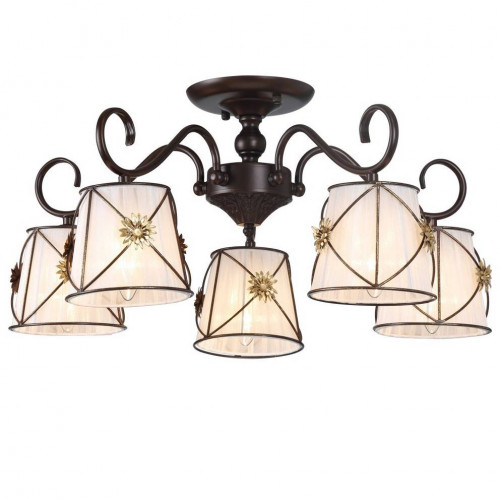 потолочная люстра arte lamp 72 a5495pl-5br в Кирове