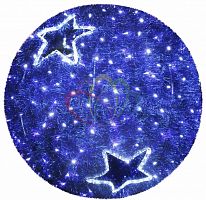 фигура led шар 120 см 120 см, синий в Кирове