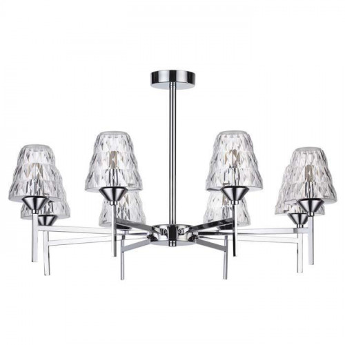 потолочная светодиодная люстра lumion gerana 3598/48cl хром в Кирове