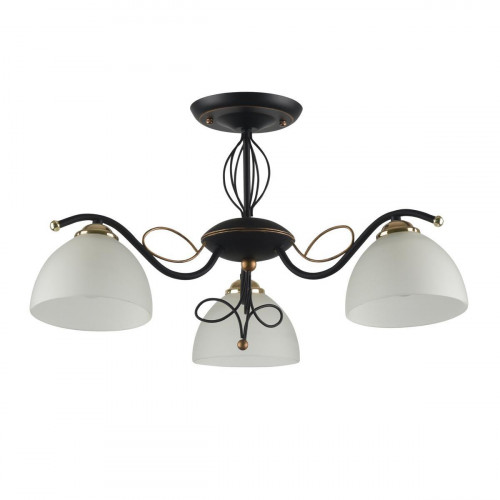 потолочная люстра idlamp ragia 554/3pf-blackpatina в Кирове