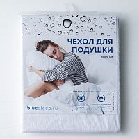 чехол защитный на подушку с мембраной blue sleep hybrid 050*070 в Кирове