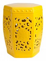 керамический столик-табурет design stool yellow в Кирове