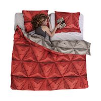 постельное белье оригами красный (200*220) в Кирове