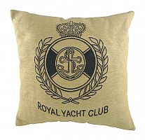 подушка с гербом королевского royal yacht club в Кирове