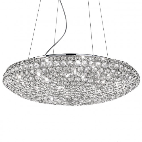 подвесной светильник ideal lux king sp12 cromo в Кирове