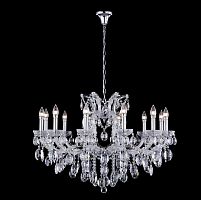 подвесная люстра crystal lux hollywood sp12 chrome в Кирове