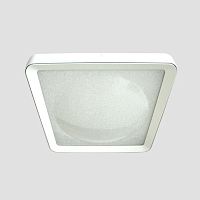 потолочный светодиодный светильник ambrella light orbital crystal sand fs1216 wh/wh 72w+29w d500*500 в Кирове