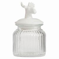 декоративная банка с крышкой deer маленькая в Кирове