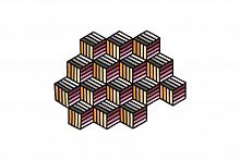 ковер parquet hexagon orange 305x188 от gan в Кирове