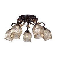 потолочная люстра idlamp brauni 474/5pf-blackpatina в Кирове