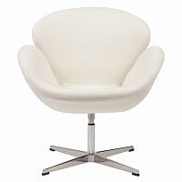 кресло swan chair кремовое в Кирове