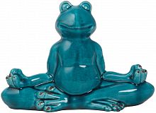 декор frog blue meditation в Кирове