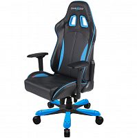 кресло геймерское dxracer king ks57 черно-синее в Кирове