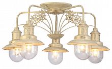 потолочная люстра arte lamp sailor a4524pl-5wg в Кирове