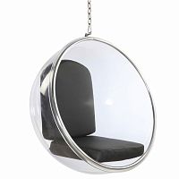 кресло bubble chair черное в Кирове