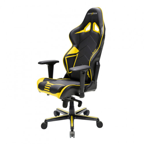 кресло геймерское dxracer racing rv131 черно-желтое в Кирове