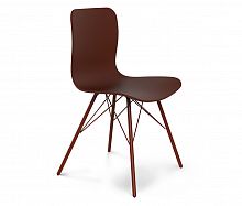 стул dsr коричневый s40 (eames style) в Кирове