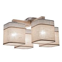 потолочная люстра tk lighting 1918 nadia white 4 в Кирове