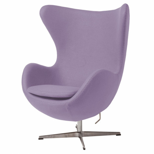 кресло egg chair сиреневое в Кирове