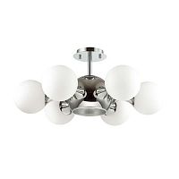 потолочная люстра odeon light miolla 3972/7c белая в Кирове