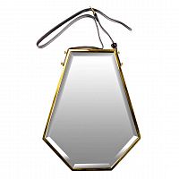 зеркало на ремне шестиугольное 40х55 см в Кирове