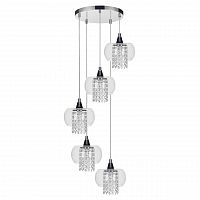 дизайнерская подвесная люстра spot light cordia 1192528 хром в Кирове