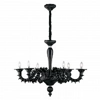 подвесная люстра ideal lux ca rezzonico sp6 nero в Кирове