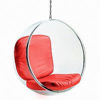 кресло bubble chair красное в Кирове