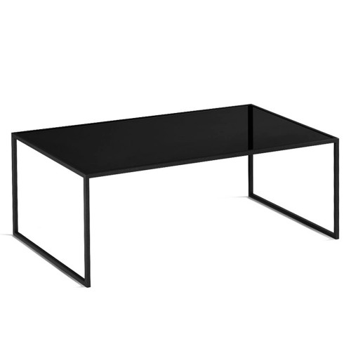 стол журнальный london lite black черное стекло в Кирове