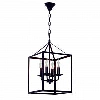 дизайнерская подвесная люстра spot light cage 9810404 черная в Кирове