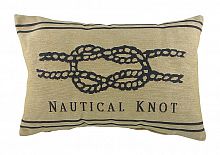 подушка с морским узлом nautical knot natural в Кирове