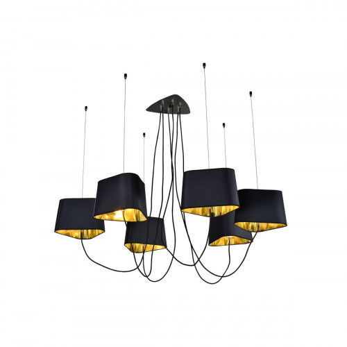 подвесная люстра loft it street loft1163-6bl в Кирове