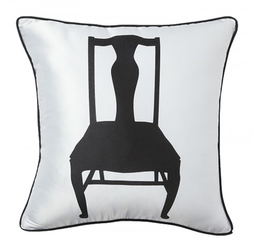подушка с изображением стула chair white в Кирове