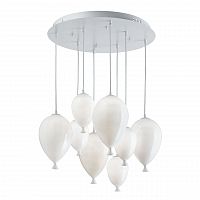 подвесная люстра ideal lux clown sp8 bianco в Кирове