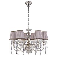 подвесная люстра crystal lux alegria sp6 silver-brown в Кирове